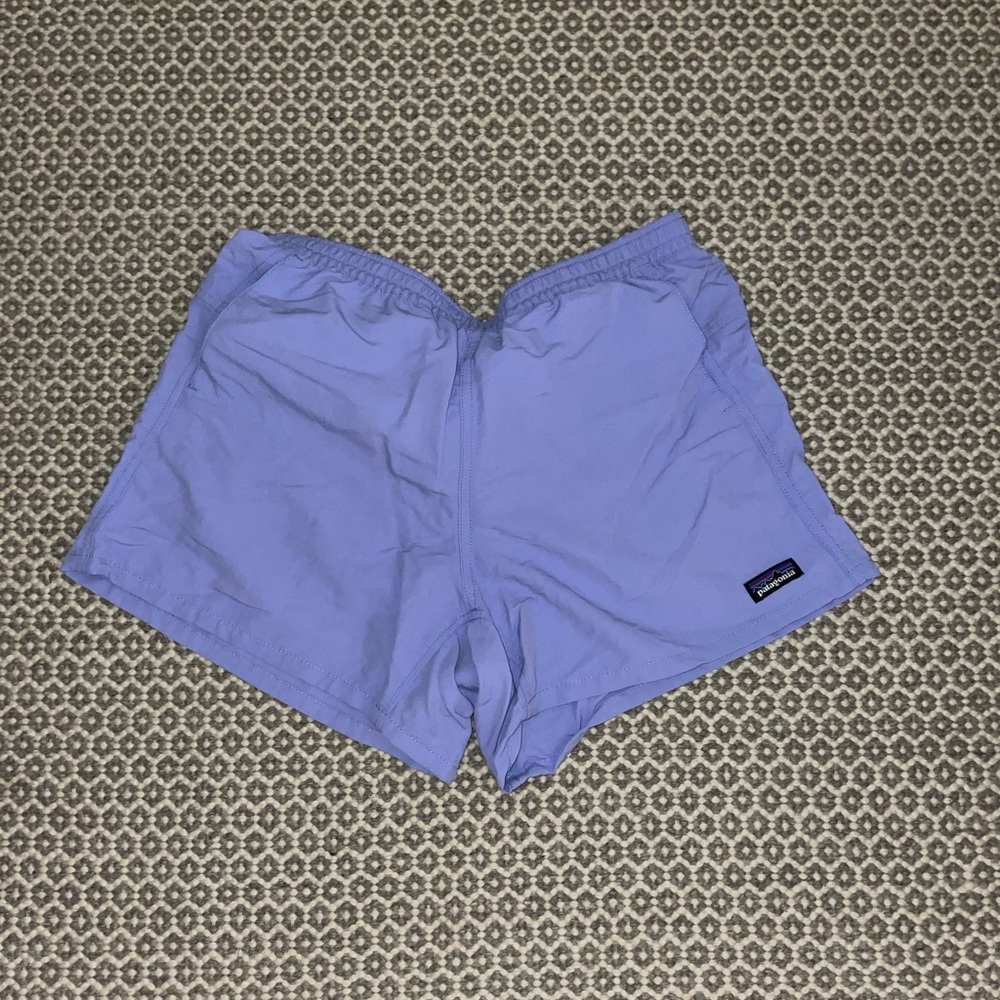 Purple Patagonia shorts
